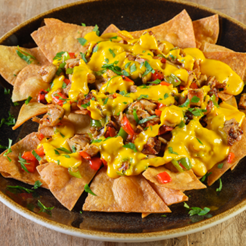 Tavuklu Nachos